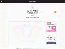 Tablet Screenshot of donovandesignsinc.com